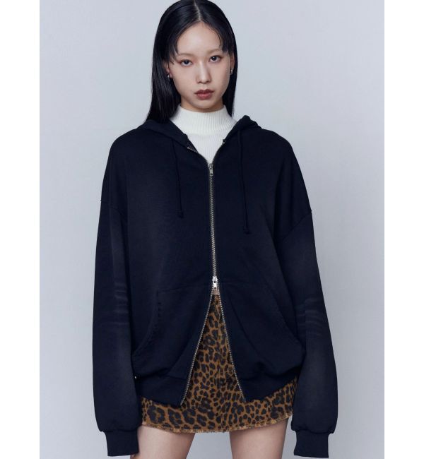 EMODA「シェービングオーバージップフーディ」|パーカー|