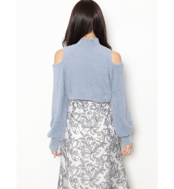 MERCURYDUO「メロンチュールエンブロイダリースカート」|スカート|