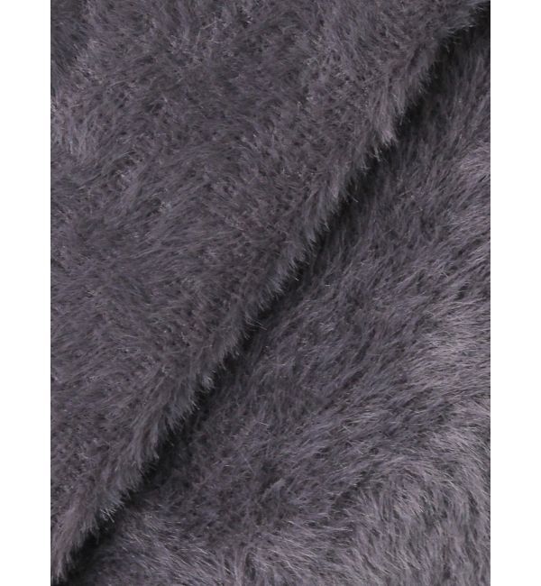 MERCURYDUO「2WAYミニシャギーハーフスリーブネックレス付ミニニットワンピース」|ワンピース|