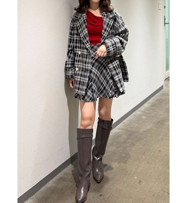 MERCURYDUO「オリジナルロービングチェックPコート」|その他|