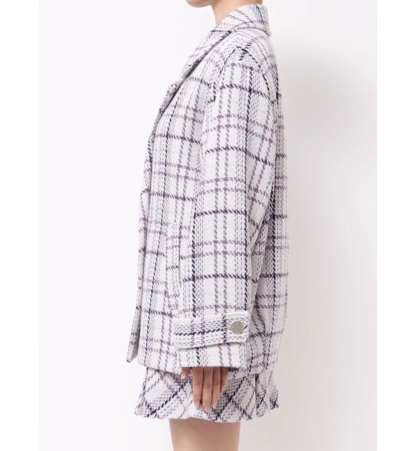 MERCURYDUO「オリジナルロービングチェックPコート」|その他|