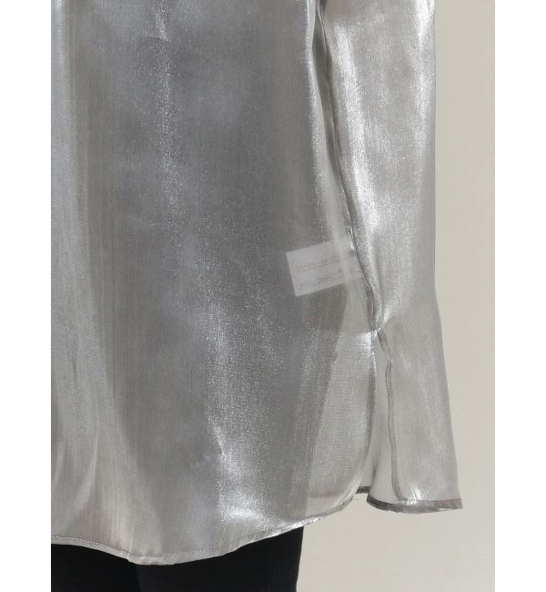 MURUA「シャイニーシアーシャツ」|シャツ・ブラウス|