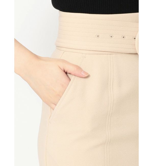 MURUA「ディープスリットペンシルスカート」|スカート|