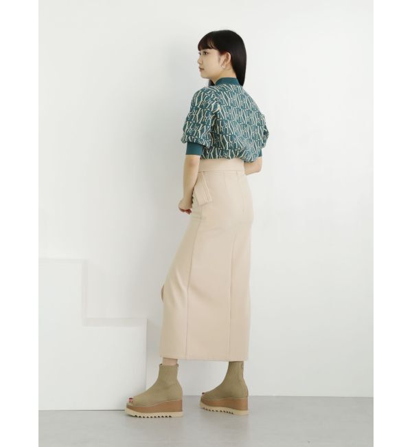 MURUA「ディープスリットペンシルスカート」|スカート|