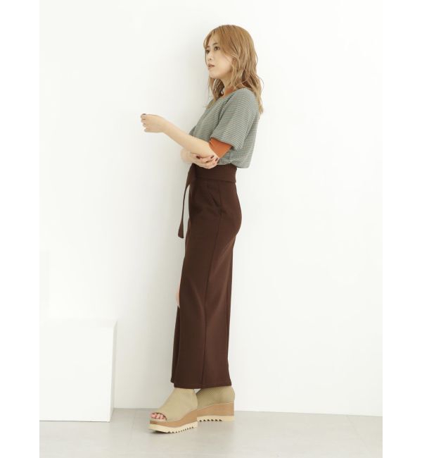 MURUA「ディープスリットペンシルスカート」|スカート|