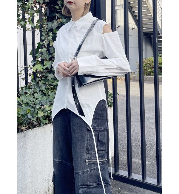 MURUA「ターンバック2wayシャツ」|シャツ・ブラウス|ホワイト