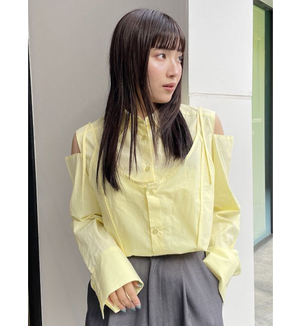 MURUA「ターンバック2wayシャツ」|シャツ・ブラウス|