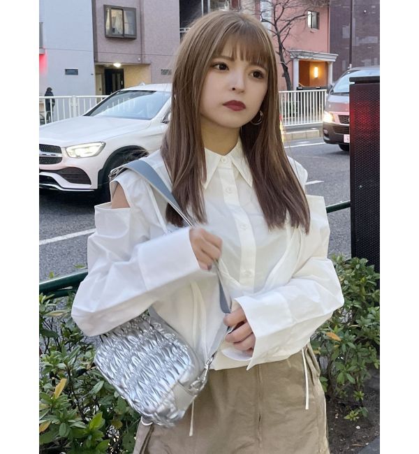 MURUA「ターンバック2wayシャツ」|シャツ・ブラウス|