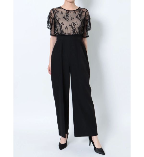 LAGUNAMOON「LADYパネルレースドッキングコンビネゾン」|ドレス|