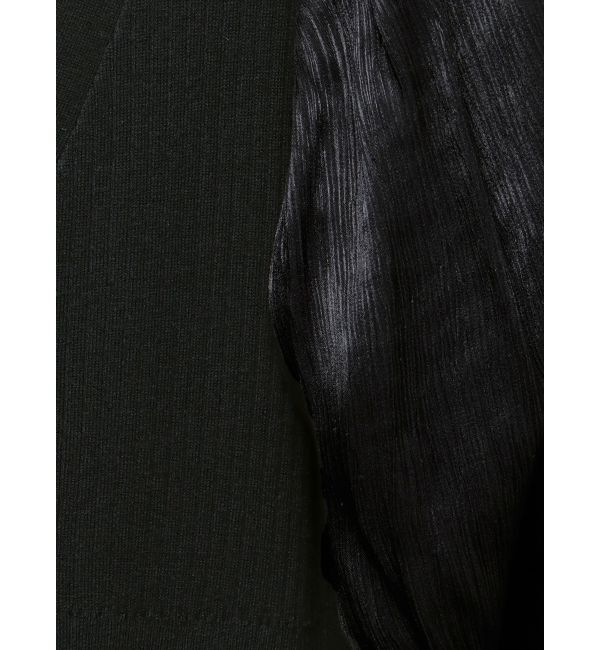 LAGUNAMOON「プリーツニットコンビワンピース」|ワンピース|