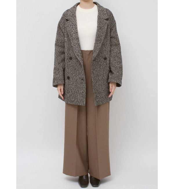 LAGUNAMOON「ネップツイードオーバージャケットコート」|その他|