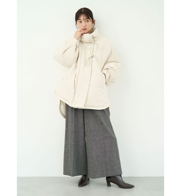 LAGUNAMOON「ウールブレンドツイードワイドパンツ」|その他|