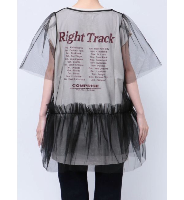 jouetie「ボリュームチュールレイヤードワンピース」|ワンピース|