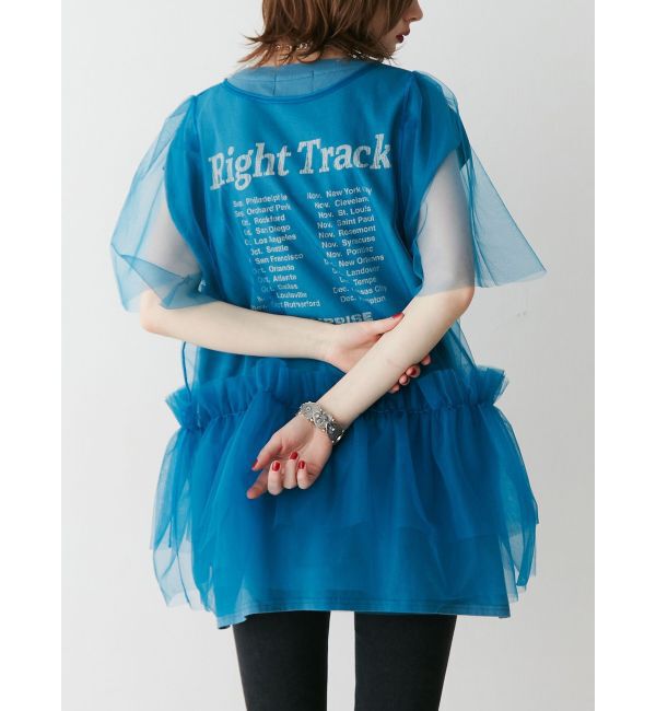 jouetie「ボリュームチュールレイヤードワンピース」|ワンピース|