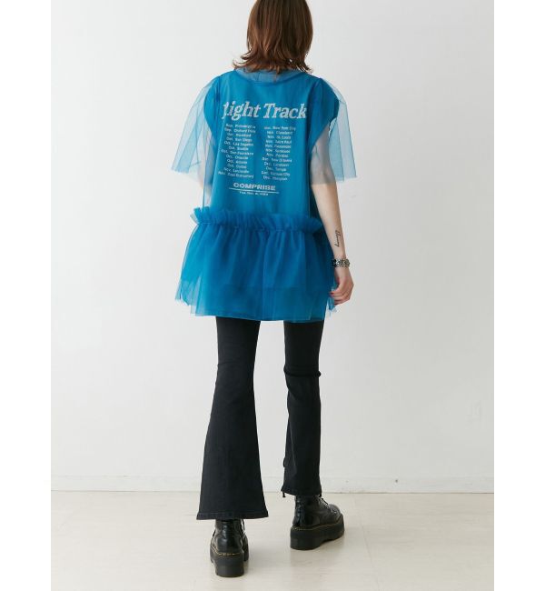 jouetie「ボリュームチュールレイヤードワンピース」|ワンピース|