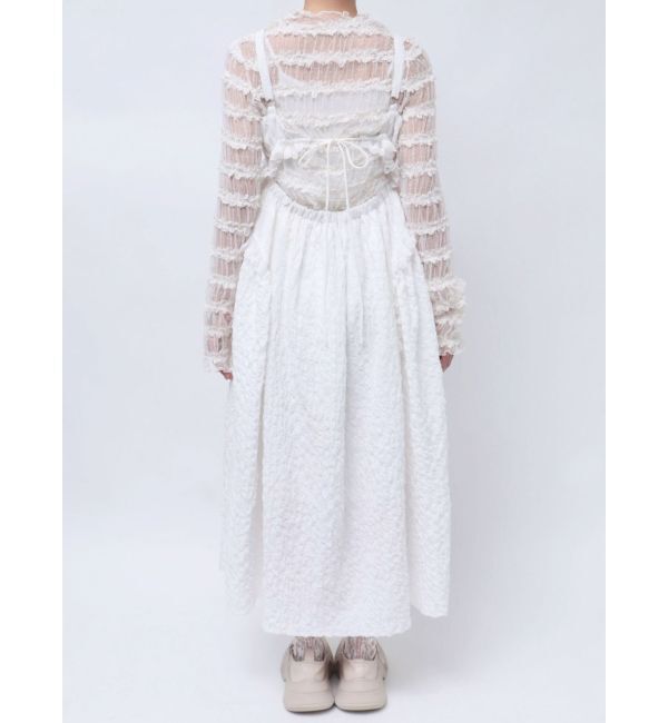 merry jenny「pokopoko ribbon race dress」|ワンピース|
