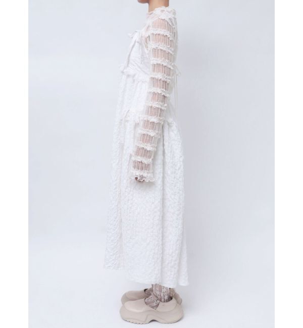 merry jenny「pokopoko ribbon race dress」|ワンピース|