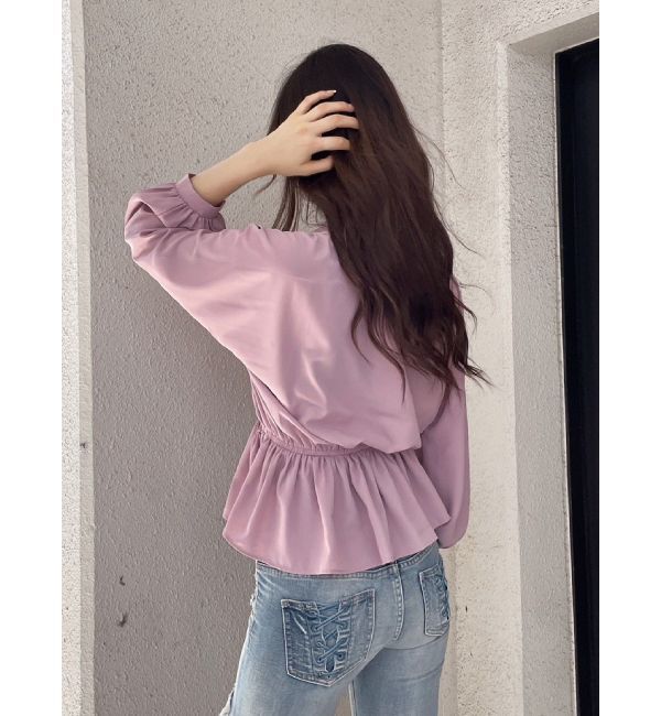 GYDA「カシュクールペプラムブラウス」|シャツ・ブラウス|