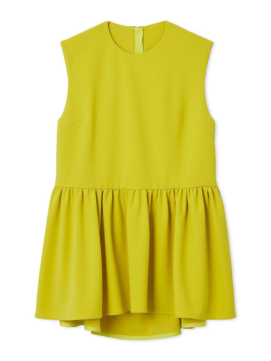 Mila Owen「後あきテールヘムペプラムカットソーブラウス」|シャツ・ブラウス|LIME