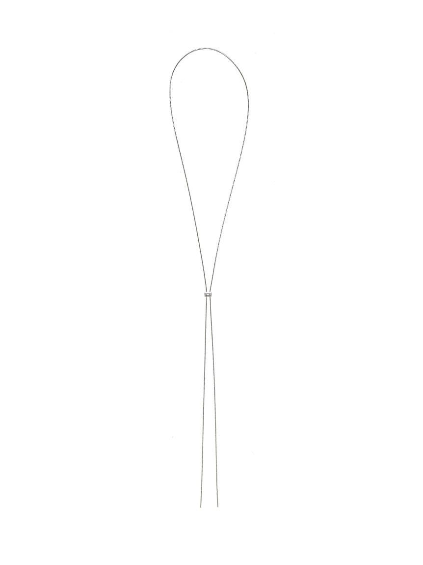 Mila Owen「シンプルスライダーネックレス」|ネックレス|SLV