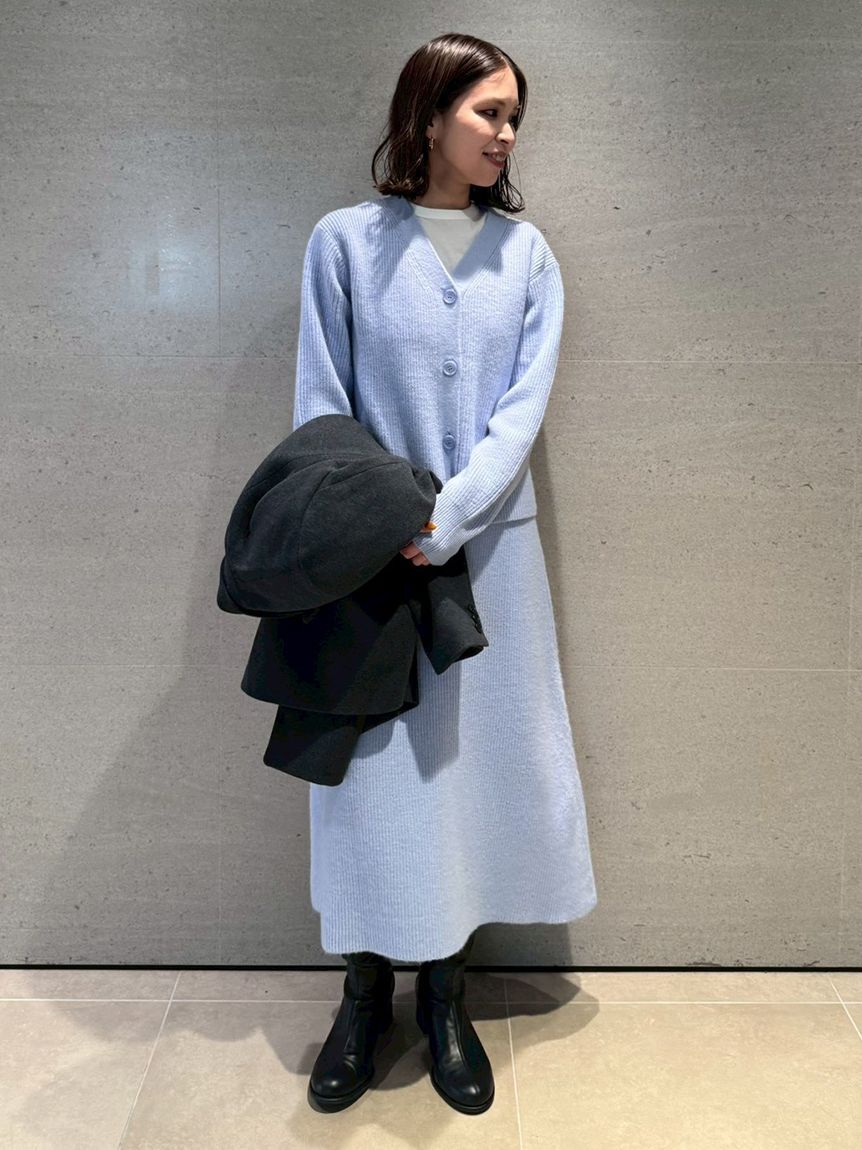 Mila Owen「チャンキーヒールストレッチショートブーツ」|ショートブーツ|