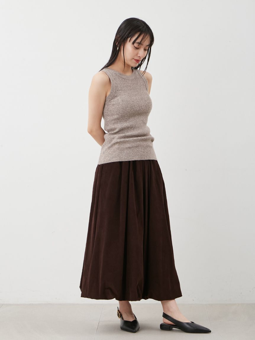 Mila Owen「コーデュロイ2サイズバルーンスカート」|スカート|