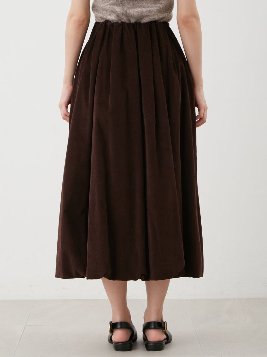 Mila Owen「コーデュロイ2サイズバルーンスカート」|スカート|
