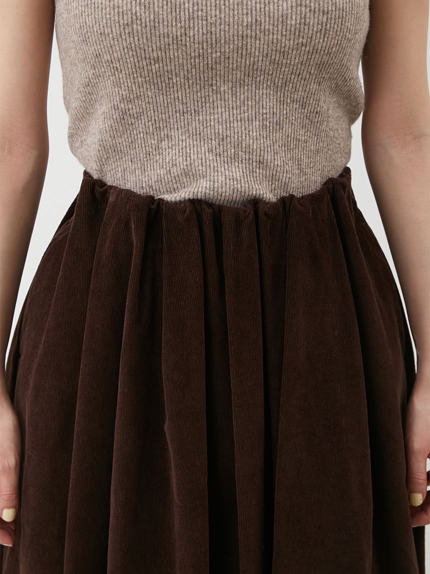 Mila Owen「コーデュロイ2サイズバルーンスカート」|スカート|