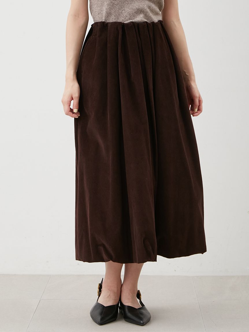 Mila Owen「コーデュロイ2サイズバルーンスカート」|スカート|DBRW