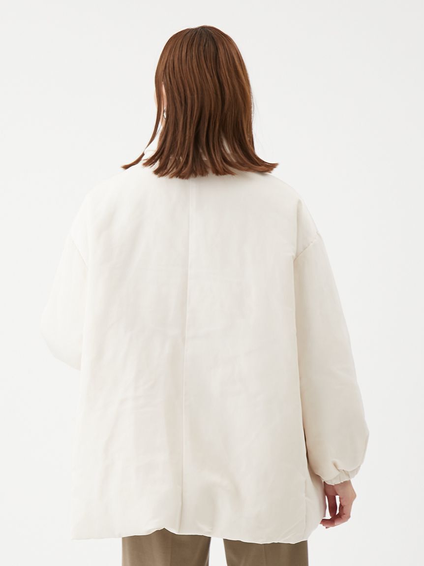 Mila Owen「ステンカラーテントシルエットダウンジャケット」|ダウン|