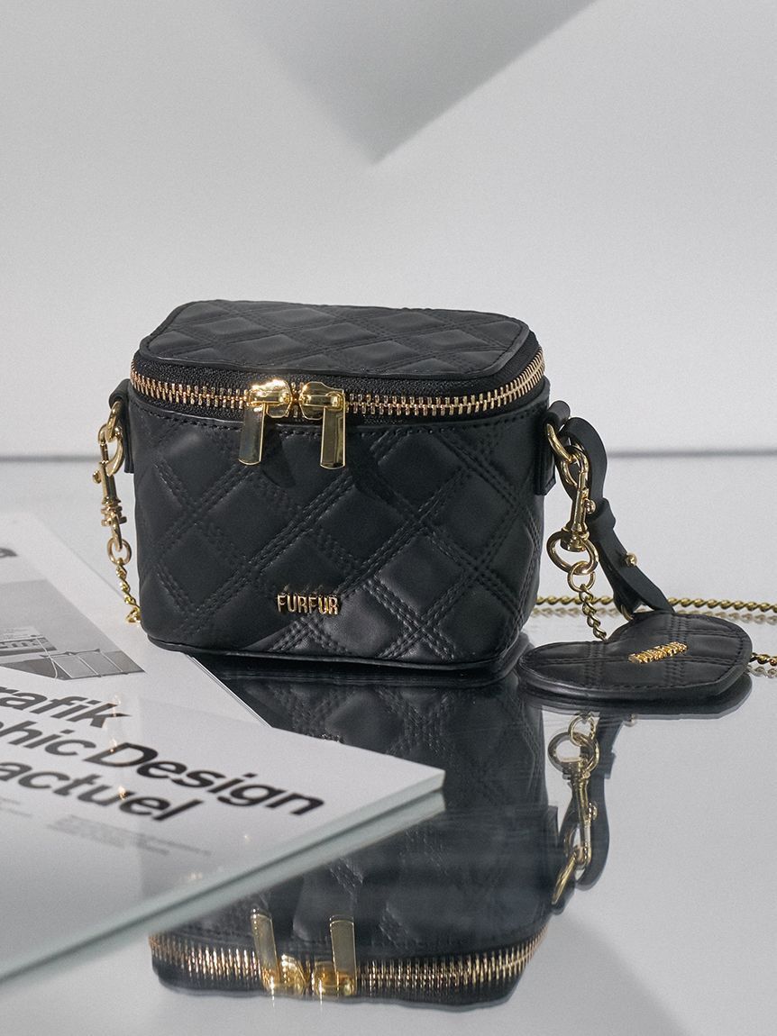FURFUR「【限定カラー】マイクロキルティングバニティバッグ」|ショルダー・メッセンジャー|