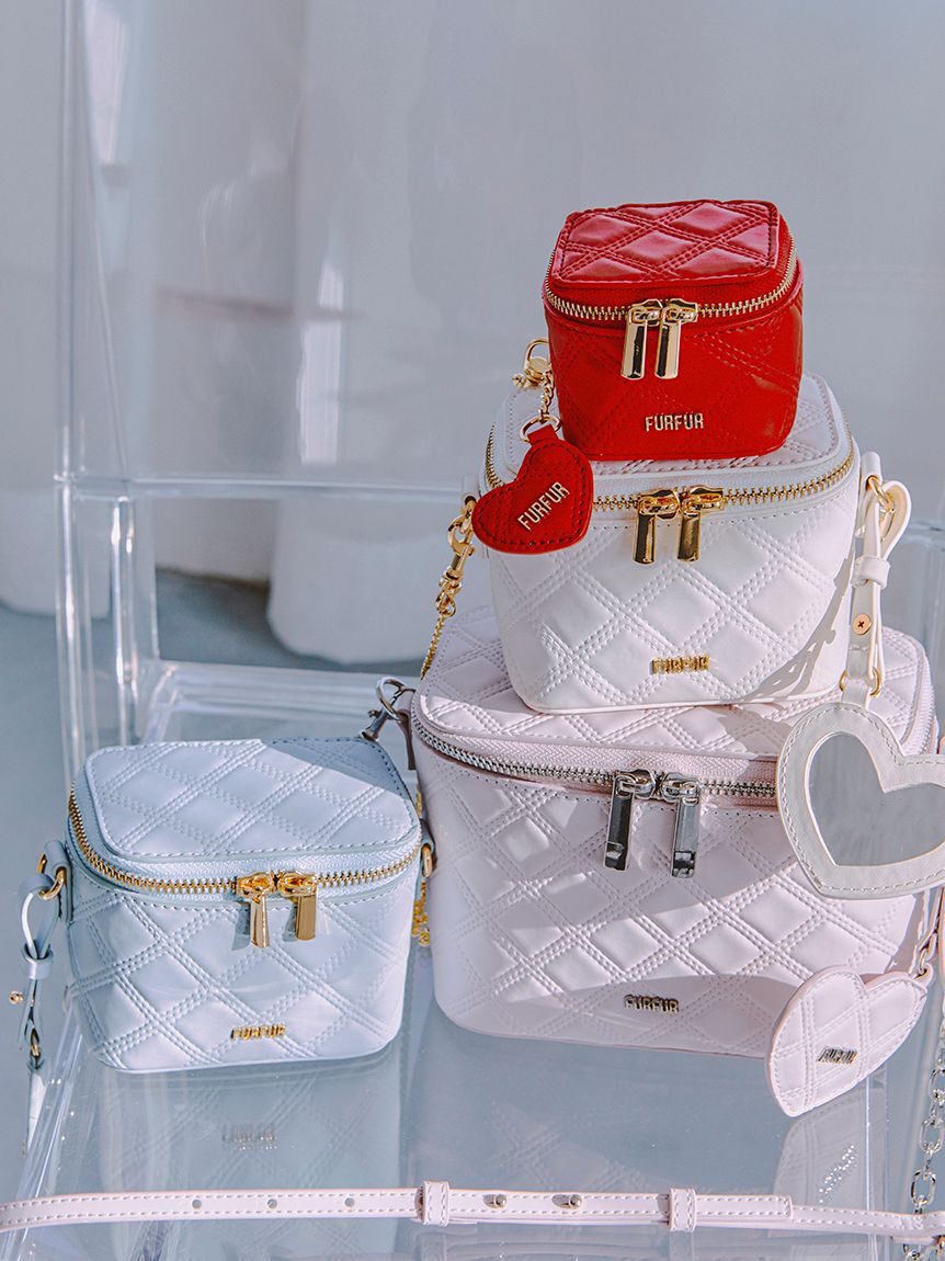 FURFUR「【限定カラー】マイクロキルティングバニティバッグ」|ショルダー・メッセンジャー|