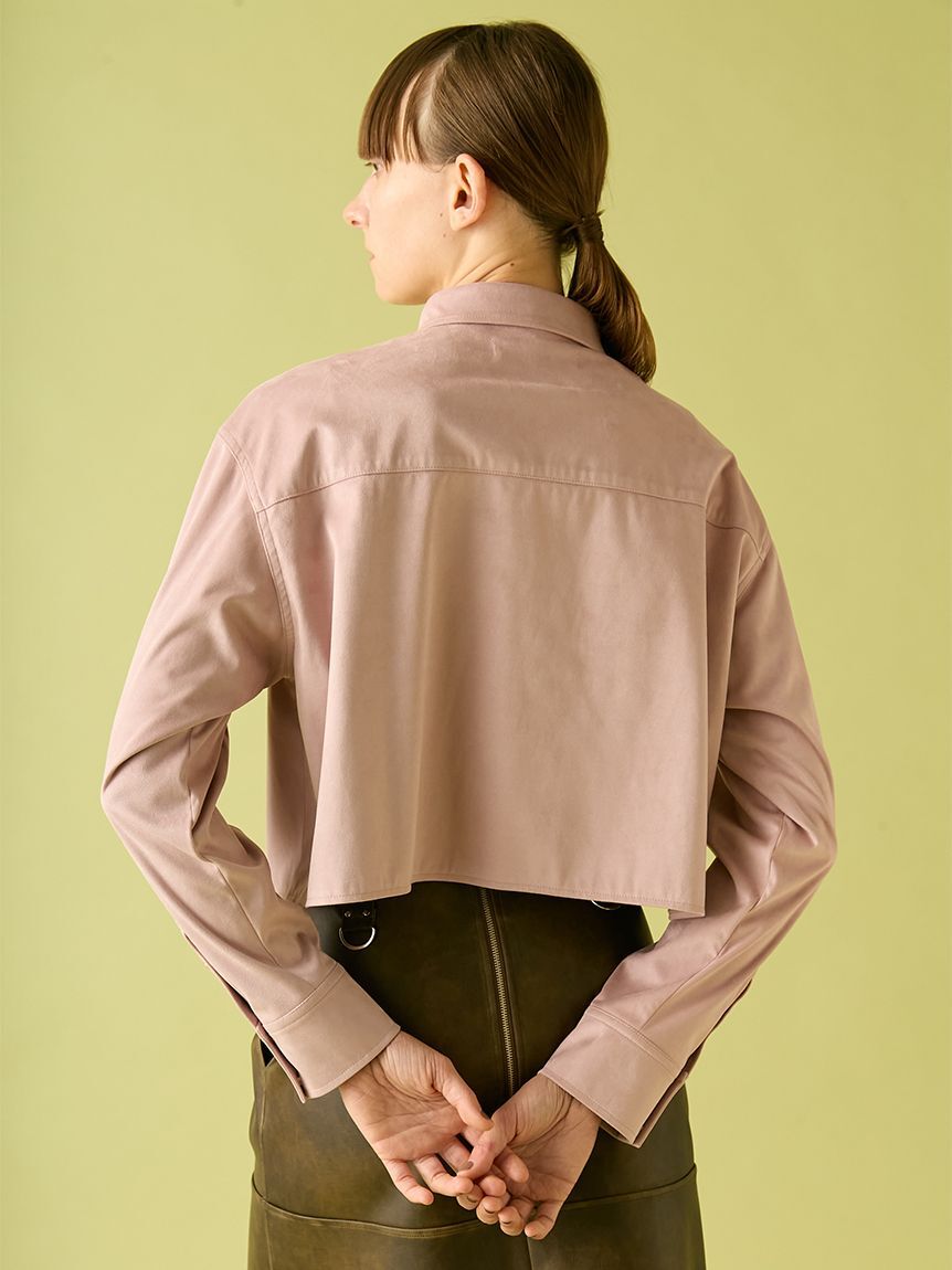 FURFUR「スタッズデザインシャツジャケット」|シャツ・ブラウス|