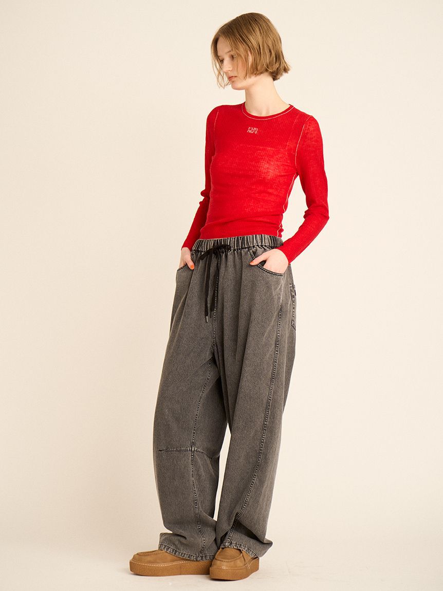 FURFUR「イージーデニムパンツ」|デニム|