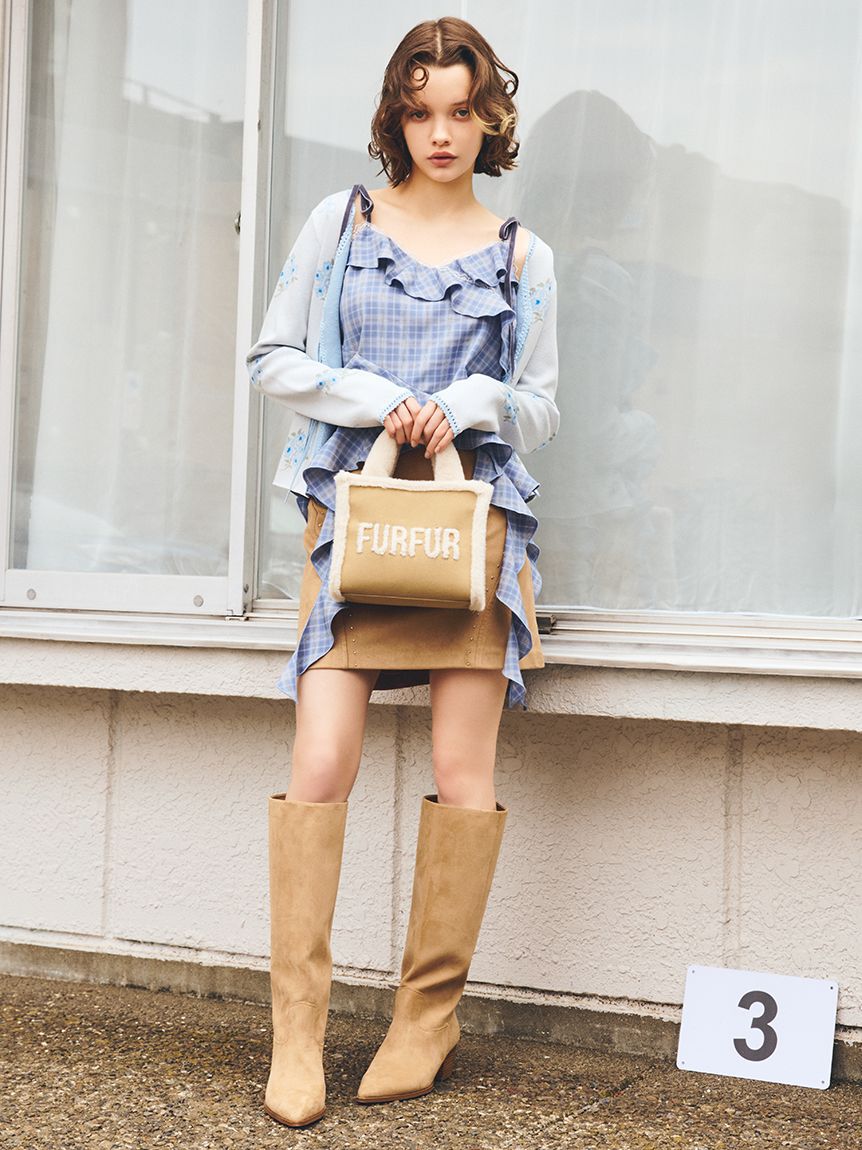 FURFUR「フリルキャミトップス」|キャミソール|