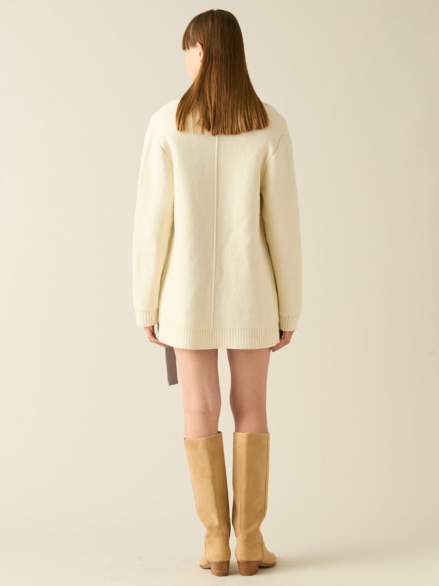 FURFUR「2WAYニットPコート」|ピーコート|