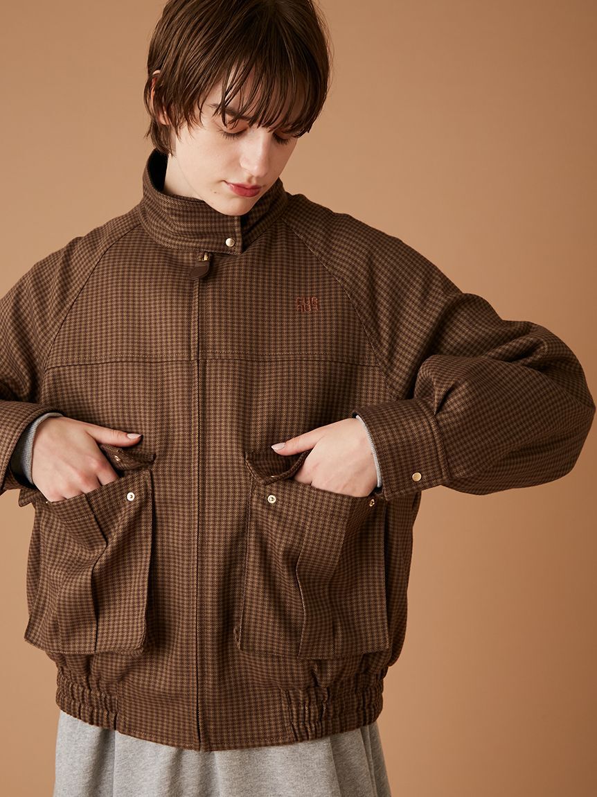 FURFUR「スタンドカラーブルゾン」|ブルゾン・スタジャン|