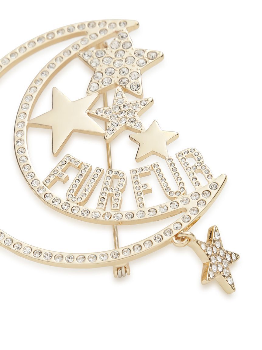 FURFUR「ムーン＆スターモチーフブローチ」|ブローチ・コサージュ|