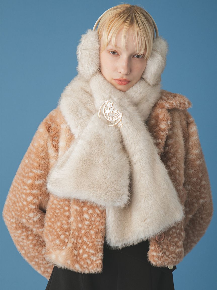 FURFUR「ムーン＆スターモチーフブローチ」|ブローチ・コサージュ|