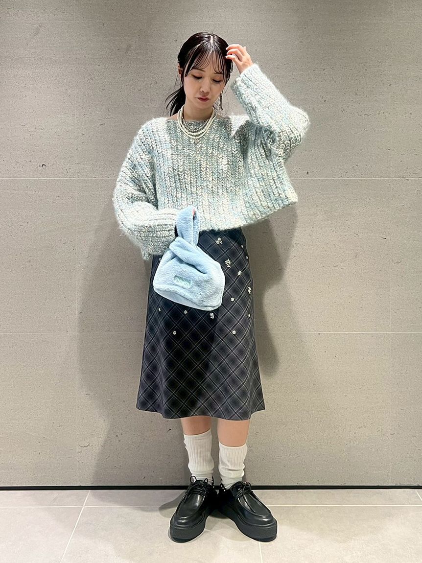 FURFUR「ミックスヤーンチャンキーセーター」|ニット・セーター|