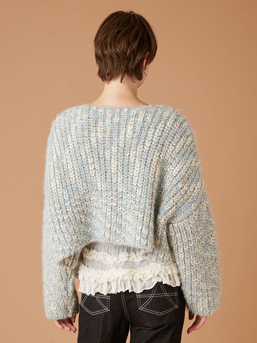 FURFUR「ミックスヤーンチャンキーセーター」|ニット・セーター|