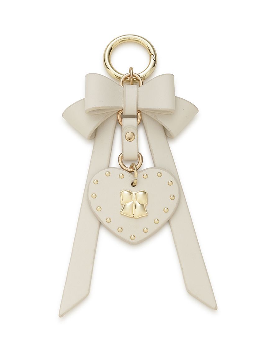 FURFUR「【限定カラー】リボンカシメバッグチャーム」|キーケース|