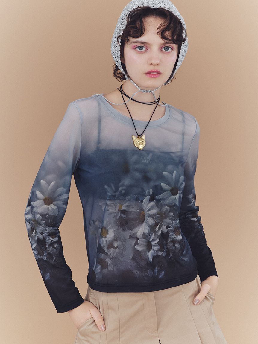 FURFUR「ロゴ刺繍バンドゥブラトップ」|インナー|