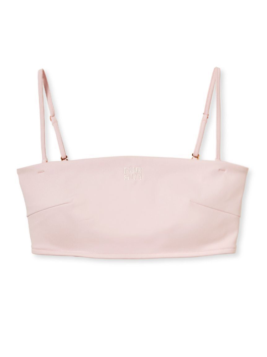 FURFUR「ロゴ刺繍バンドゥブラトップ」|インナー|PNK