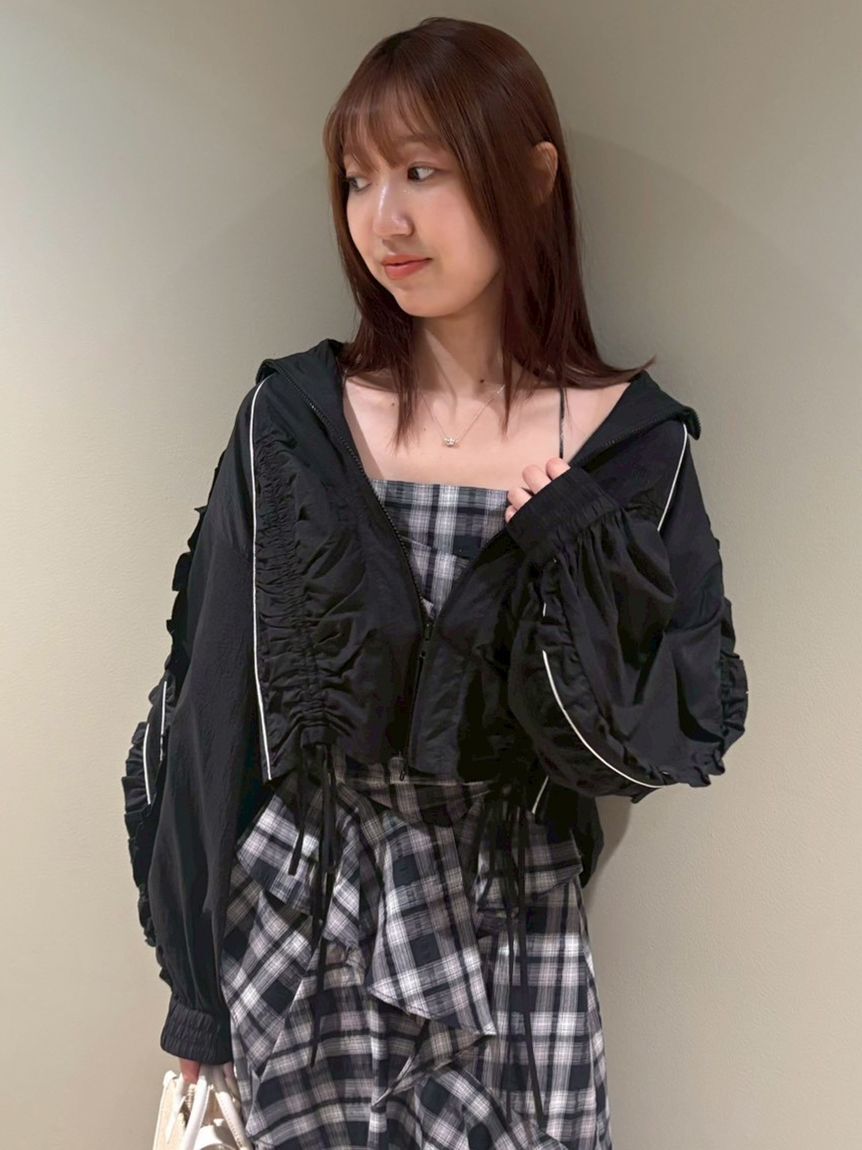 FURFUR「シアーフリルブルゾン」|ブルゾン・スタジャン|