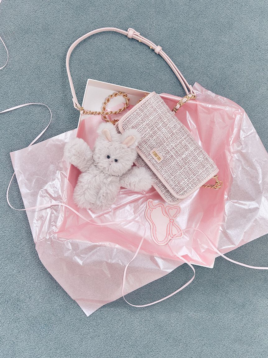 FURFUR「【限定カラー】ツイードロゴフォンホルダー」|ショルダー・メッセンジャー|