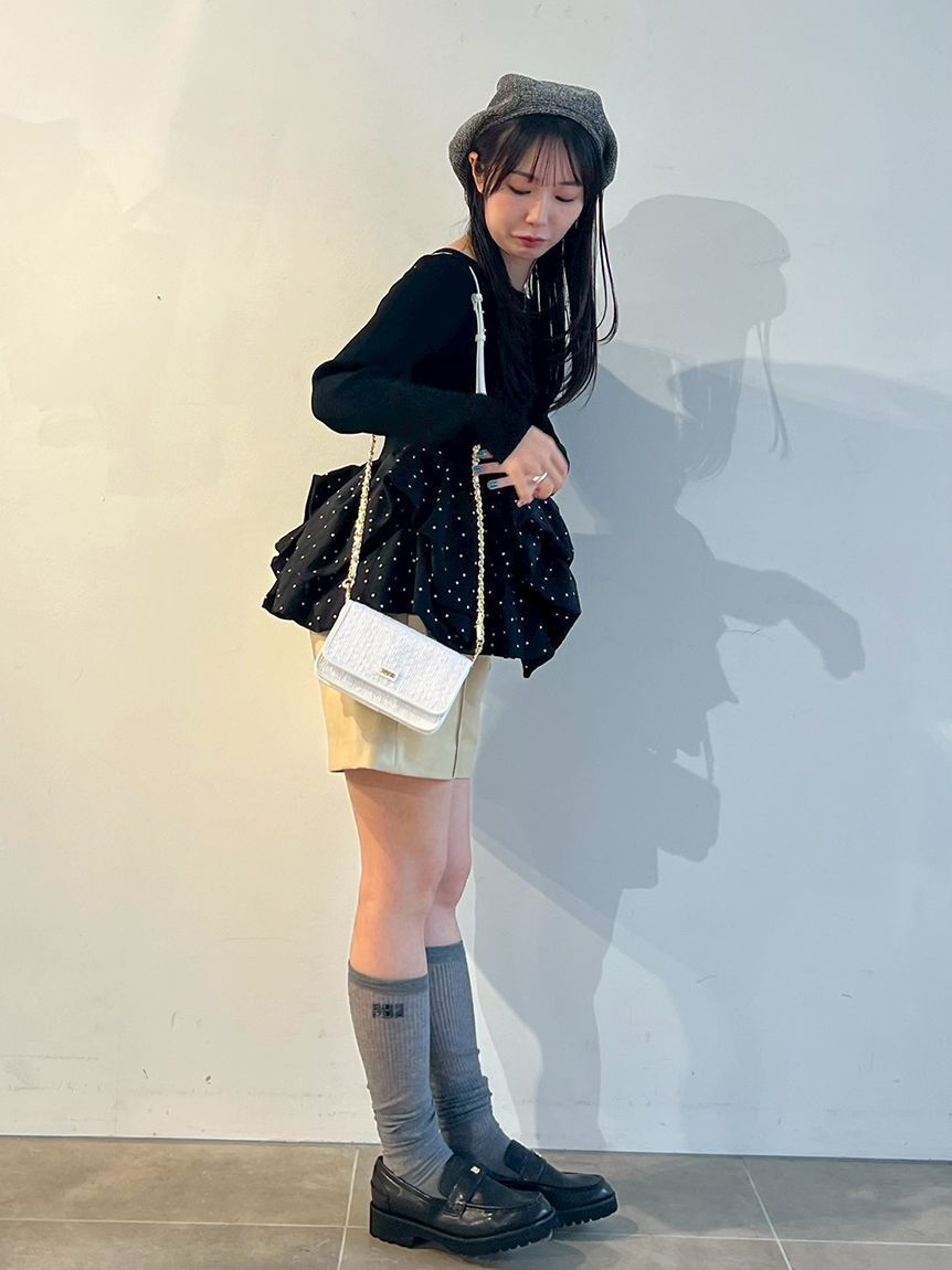 FURFUR「【限定カラー】ツイードロゴフォンホルダー」|ショルダー・メッセンジャー|