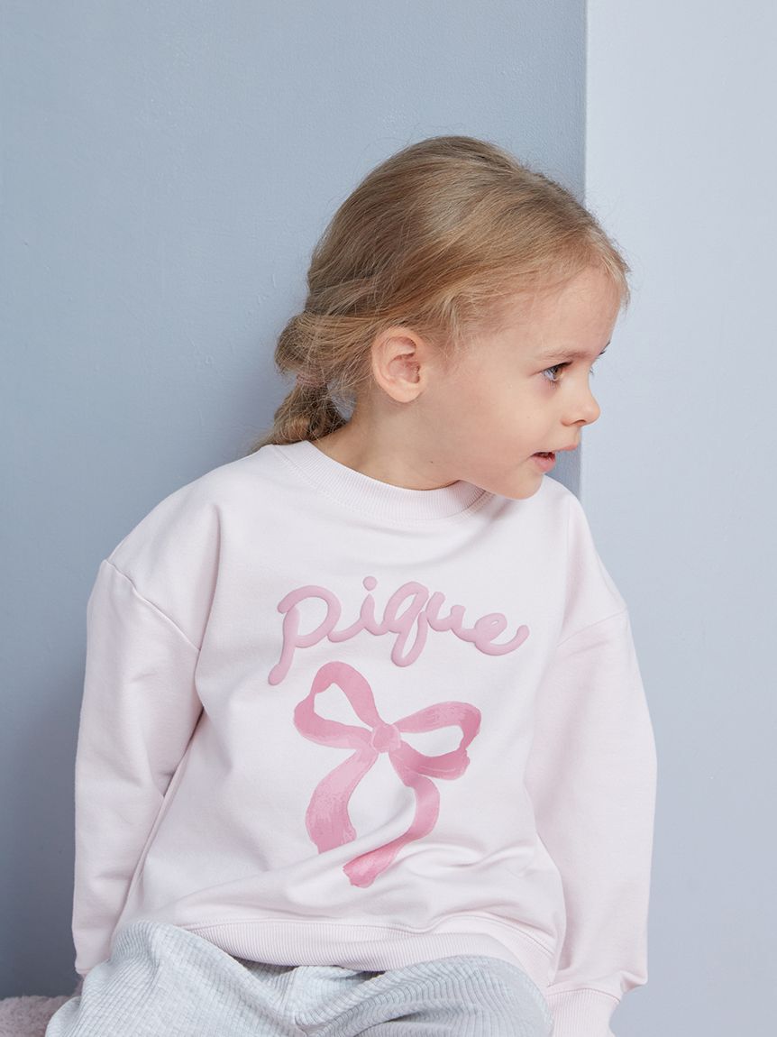 GELATO PIQUE KIDS & BABY「【KIDS】裏毛ワンポイントプルオーバー」|プルオーバー|