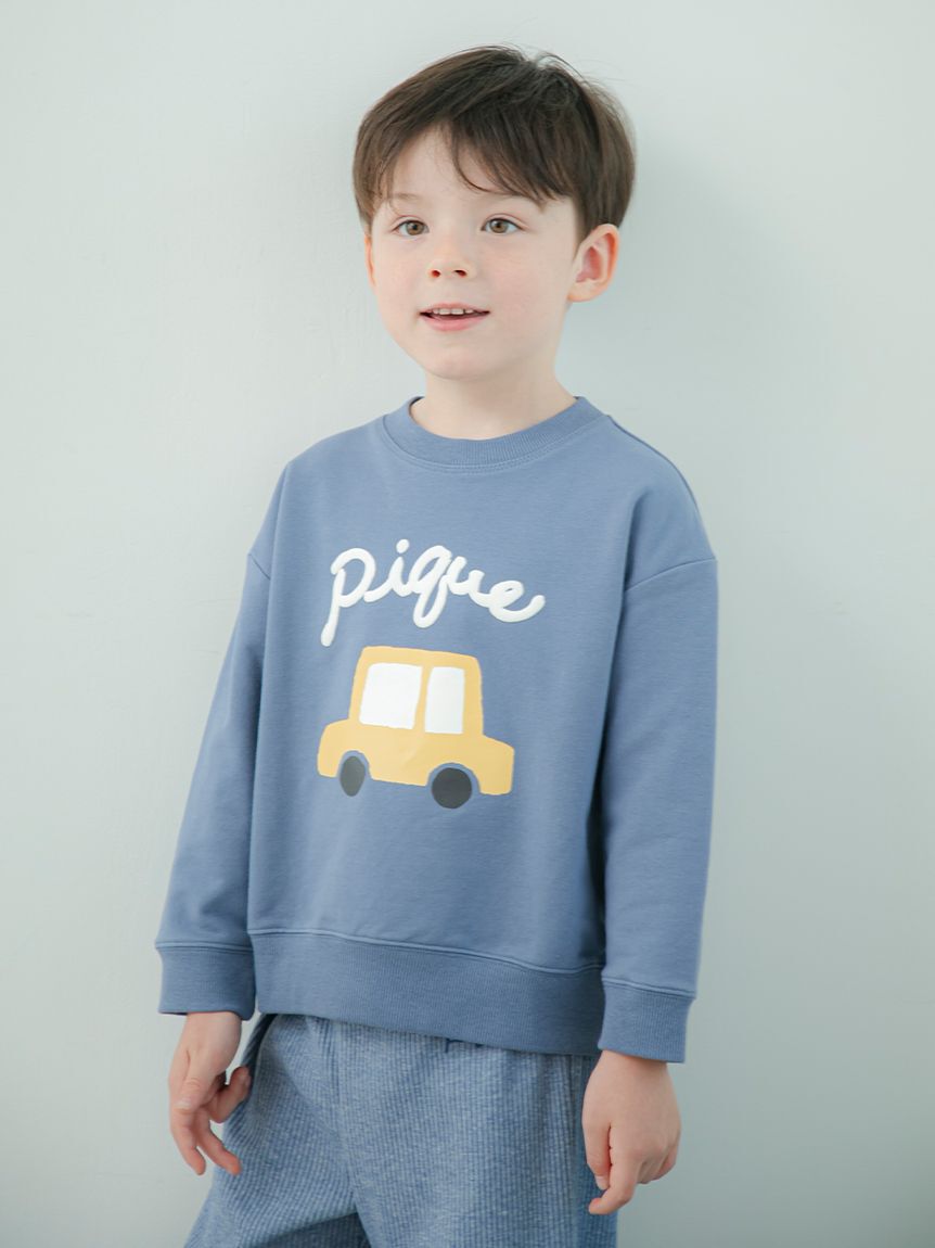 GELATO PIQUE KIDS & BABY「【KIDS】裏毛ワンポイントプルオーバー」|プルオーバー|