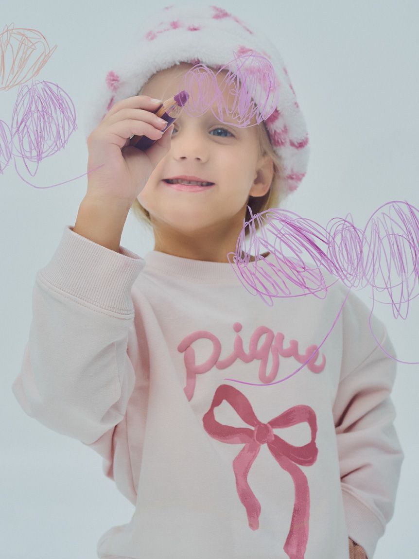 GELATO PIQUE KIDS & BABY「【KIDS】裏毛ワンポイントプルオーバー」|プルオーバー|PNK